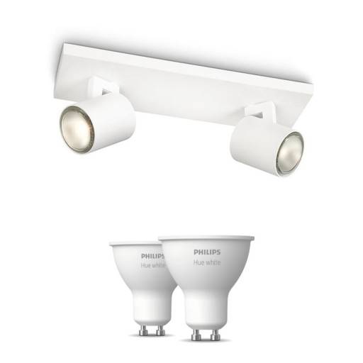 Philips Runner spotlampe, 2 spots, Hue White pærer