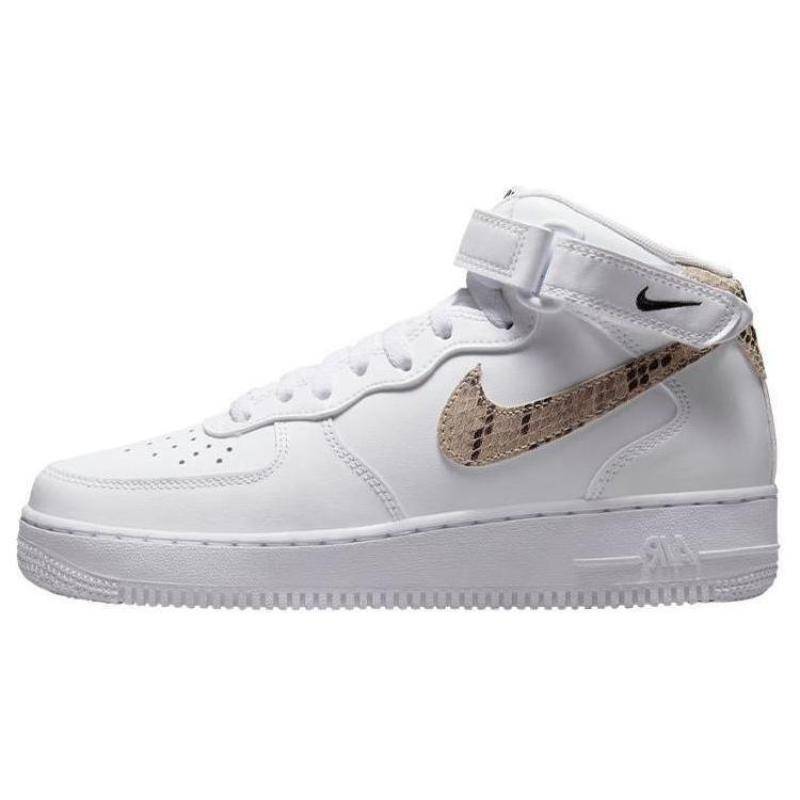 Nike Air Force 1 '07 Mid Vita Ormskinns Swoosh Damsneakers DD9625-101 41