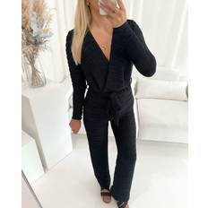 Sister's Point jumpsuit egina-ju14 black - XL / Sort