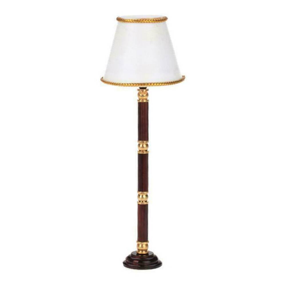 1/12 Dollhouse Miniature LED Light Floor Lamp Battery Powered Wireless Operated