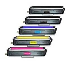 Jhaan TN247 TN243 kompatibel som ersättning för toner Brother TN-243CMYK TN247 för MFC-L3750CDW HL-L3210CW DCP-L3550CDW HL-L3230CDW MFC-L3770CDW MFCL3750CDW (2 svart, cyan, gul, magenta)