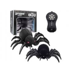 Fjernstyret RC Spider Black Widow Røg effekt lyde LEAN Toys
