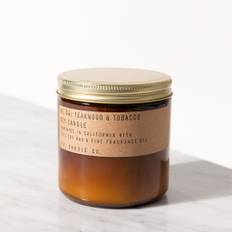 P.F. Candle Co. - Classic Soy Candle - Doftljus - No. 04 Teakwood & Tobacco / standart - 12,5 oz / 370 ml