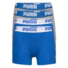 PUMA Puma Boys Basic Boxer 4P Ecom |Blå |146-152