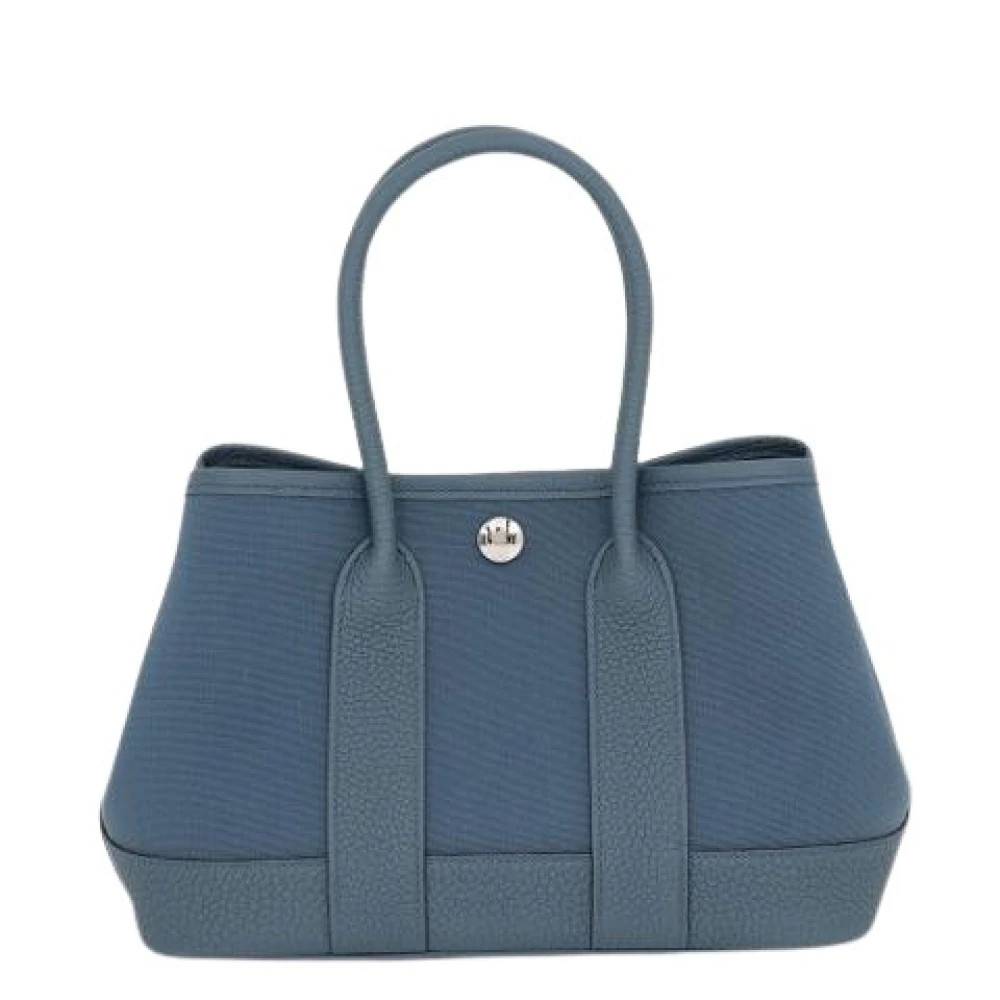 Hermès Vintage Pre-owned Vintage Tote bag - Vintage - Dame - Blå - ONE SIZE - Læder