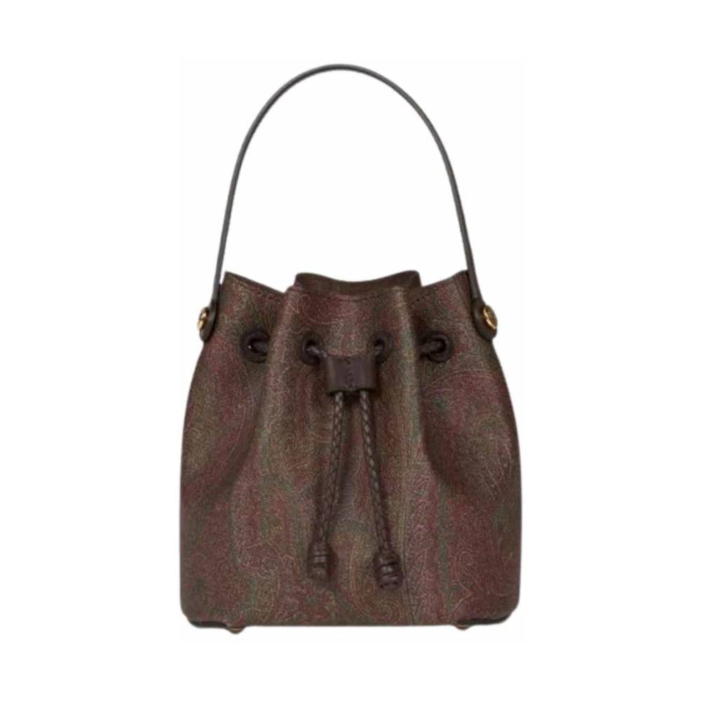 Etro Mini Arnica Bucket Bag - Tasker - Dame - Brun - ONE SIZE - Bomuld