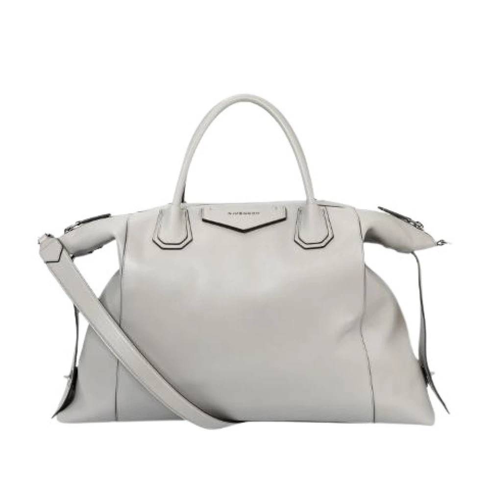 Givenchy Pre-owned Pre-owned Antigona Soft XL - Vintage - Dame - Grå - ONE SIZE - Uld