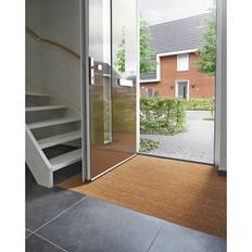 Kokosborst natur - entrématta på metervara 200 cm - Beige (200 cm)