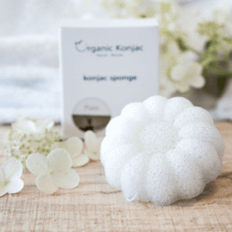 Organic Konjac Svamp – Pure Flower