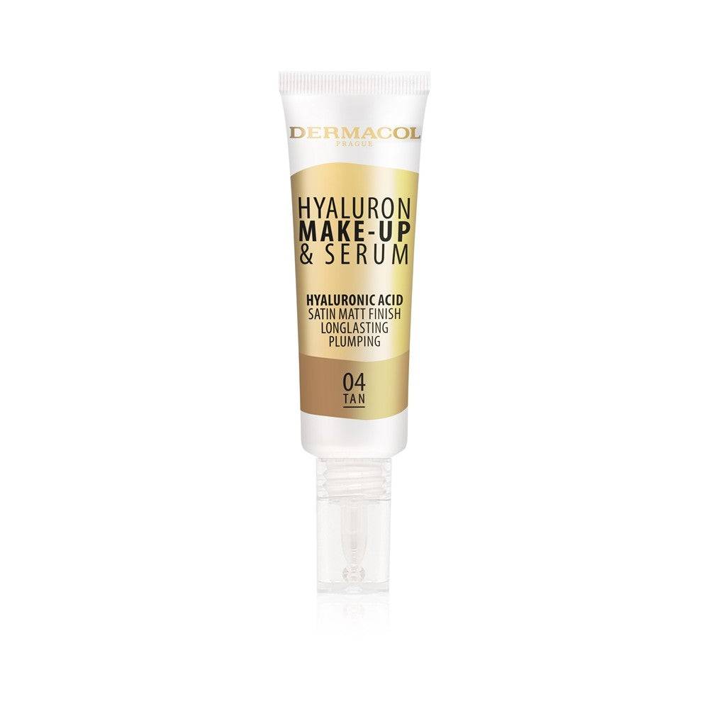 Dermacol Hyaluron MakeUp & Serum 25 g 04 Tan