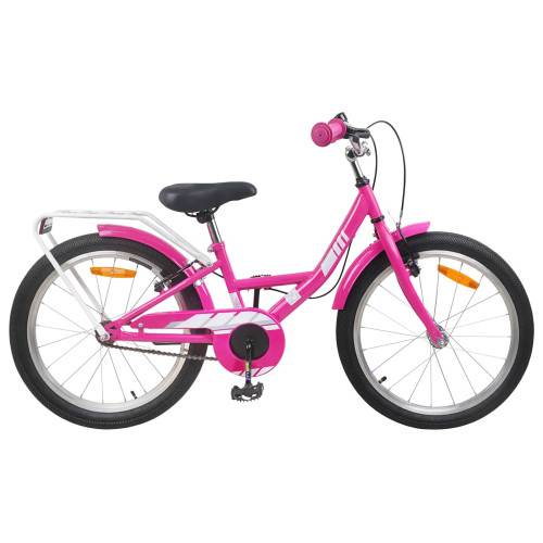 Barncykel 18 Tum för 5-7 år gamla Rosa