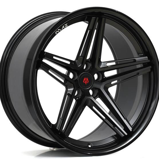 Imaz Wheels FF6 Black / Black Lip 9X20 5/115 ET38 CB74,1