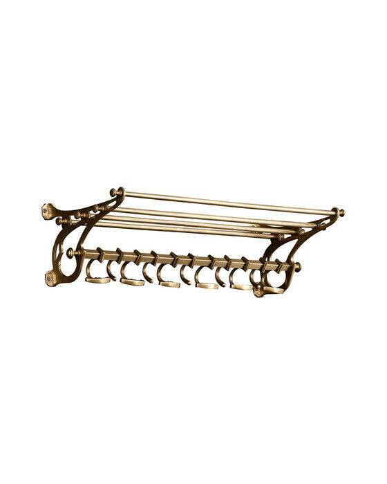 Hudson hattehylde messing 70 cm