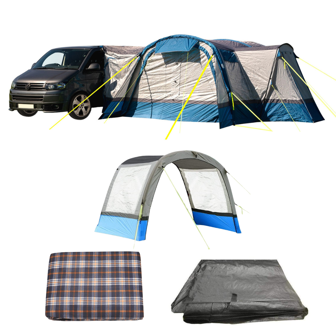 Cocoon Breeze® v2 Campervan Awning - Blue