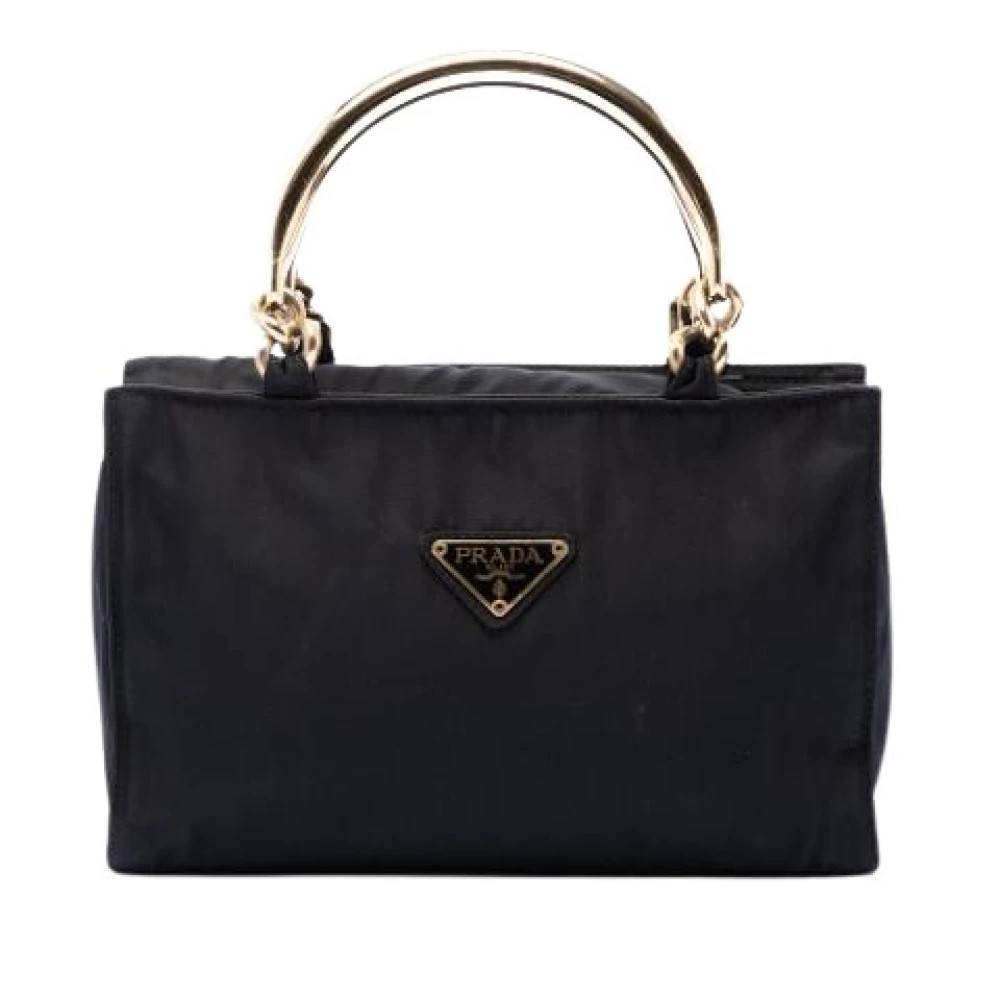 Prada Vintage Pre-owned Vintage Håndtaske - Vintage - Dame - Sort - ONE SIZE - Nylon