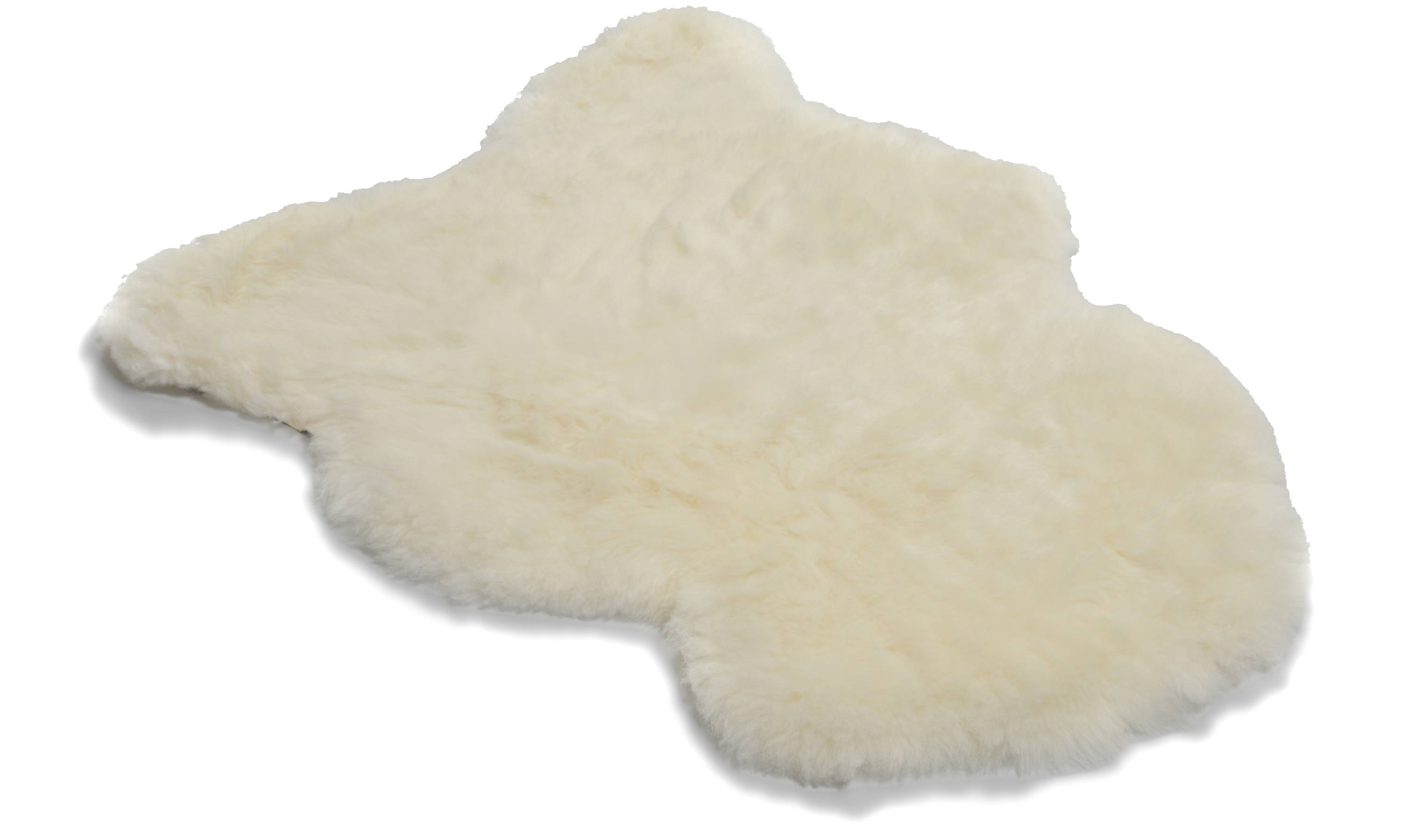 Nelly natural white - fåreskind økologisk