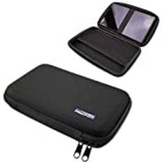 caseroxx Navi case för Garmin Camper 780, (Navi case med dragkedja och resår i svart)