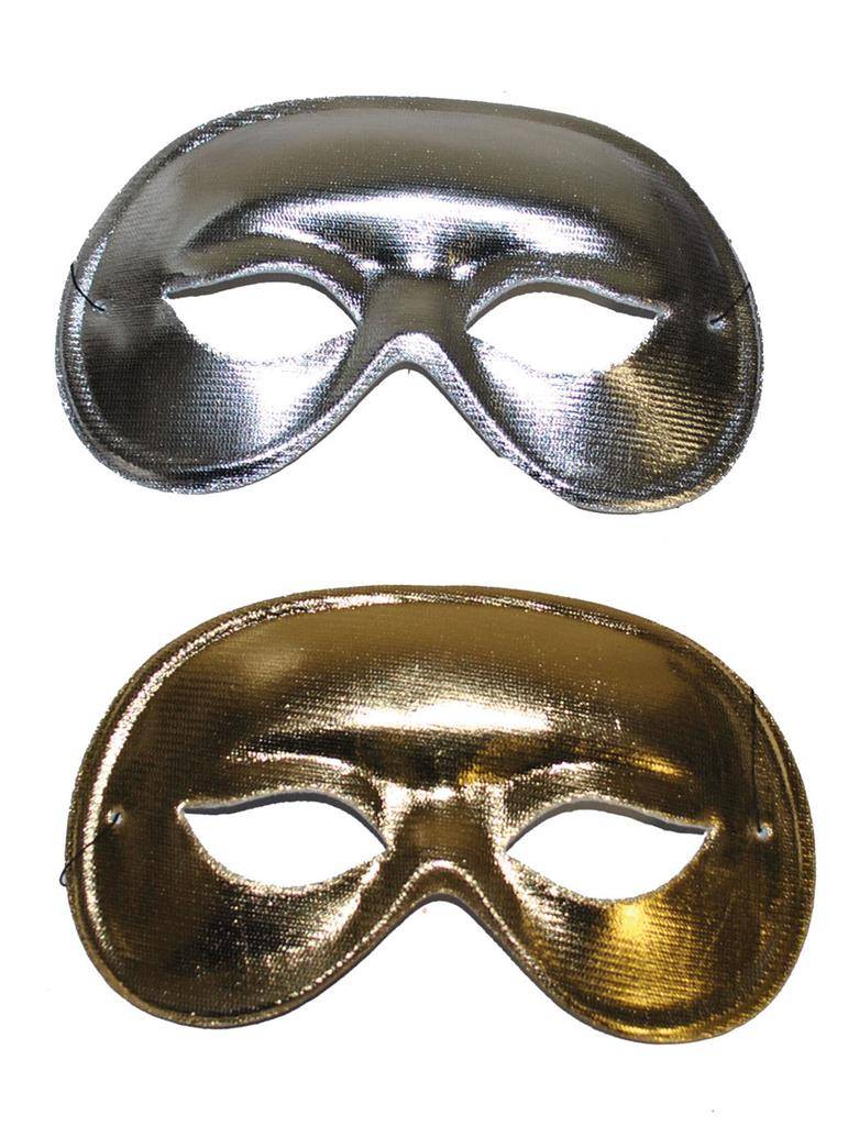 Gylden karnevals maske Guld