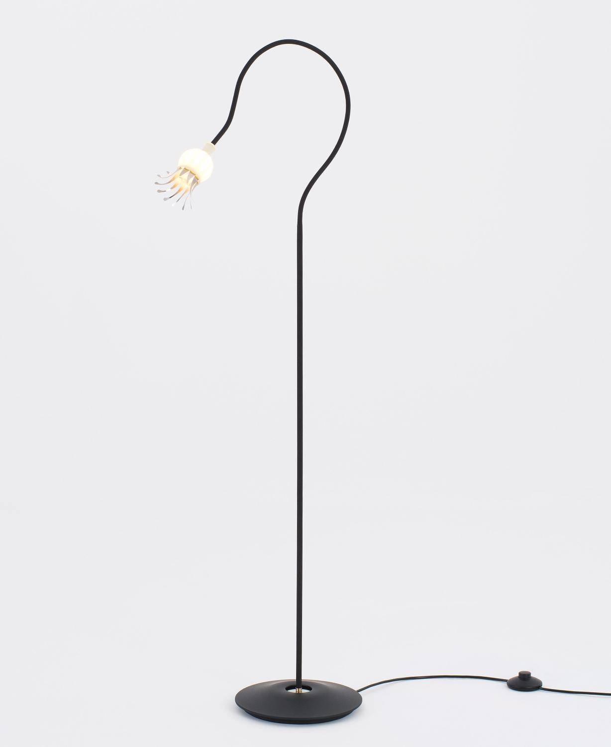Poppy Floor 1 arm gulvlampe Serien Lighting - Keramik / Sort