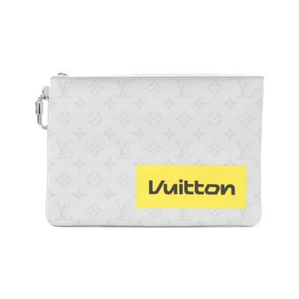 Louis Vuitton Vintage Pre-owned Vintage Pouch - Vintage - Dame - Hvid - ONE SIZE -