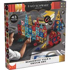 FAO Schwarz Magnetlegetøj - 43 dele (På lager i butik)