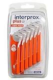 Interprox plus mellantandborstar orange super micro 6 stycken förpackning, 12-pack (12 x 6-pack)