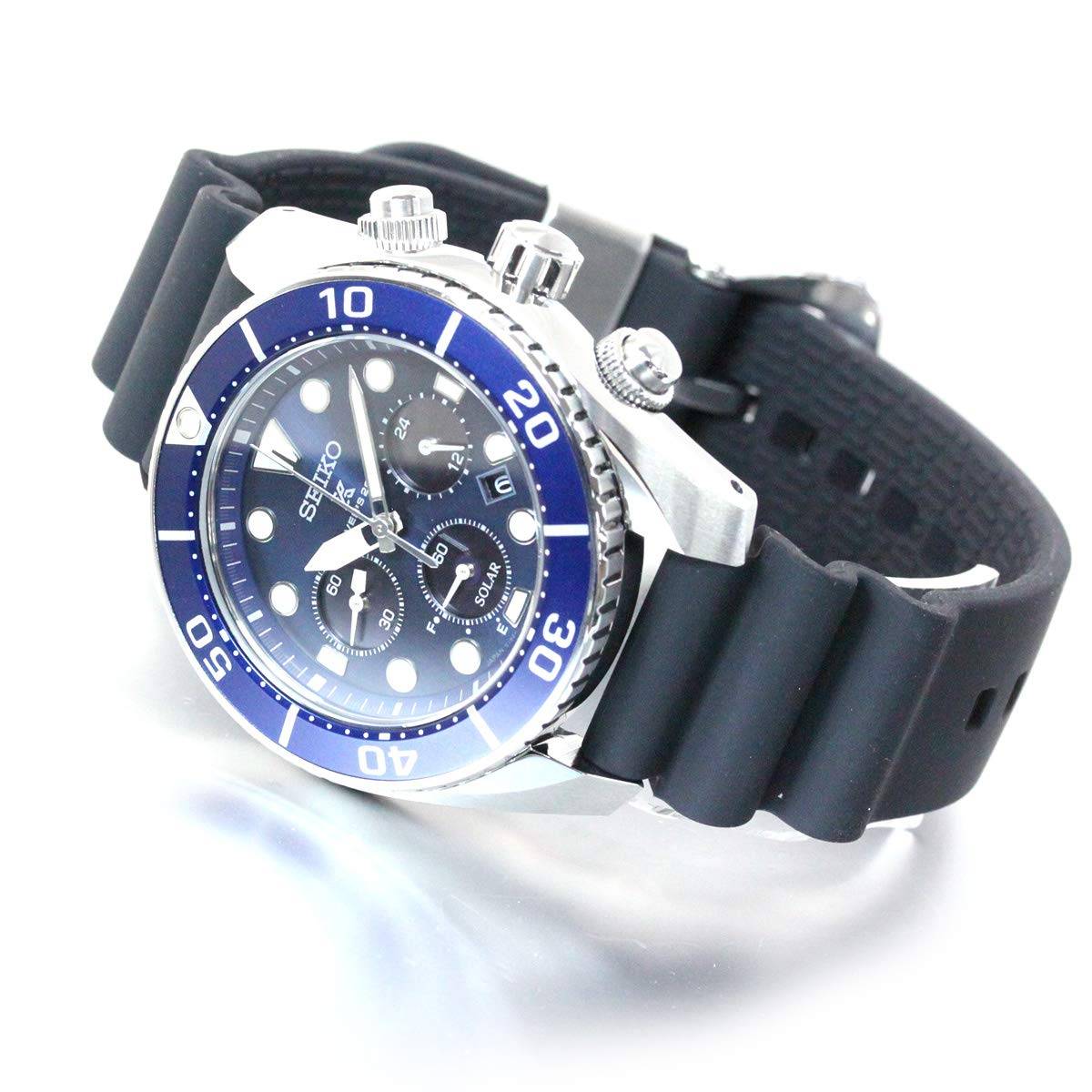 Seiko Prospex Diver Scuba Solar Chronograph Core Shop Limited SBDL063 Men's Watch, Exclusive, Edition,
