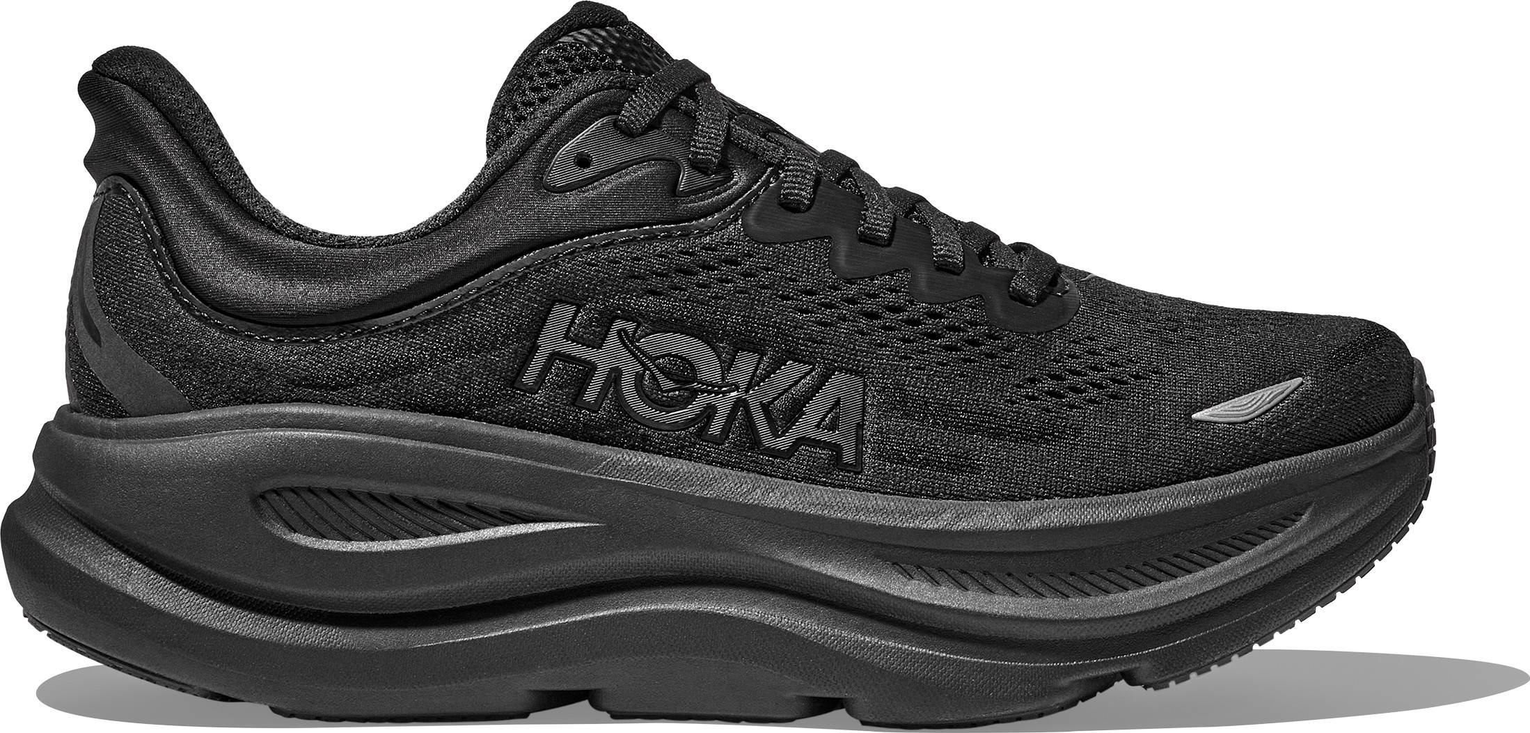 Hoka Men's Bondi 9 Wide Black/Black, 48