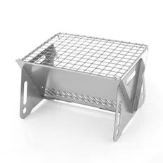 Foldable Camping Grill Portable Removable Stainless Steel Outdoor Folding Barbecue Grill for Picnic