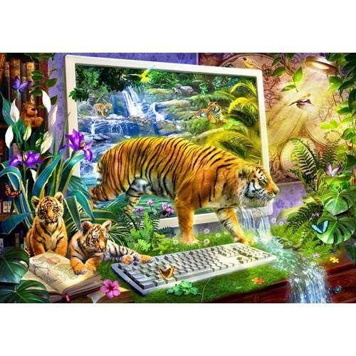 1500 bitar - Jan Patrik Krasny, Tiger coming to Life