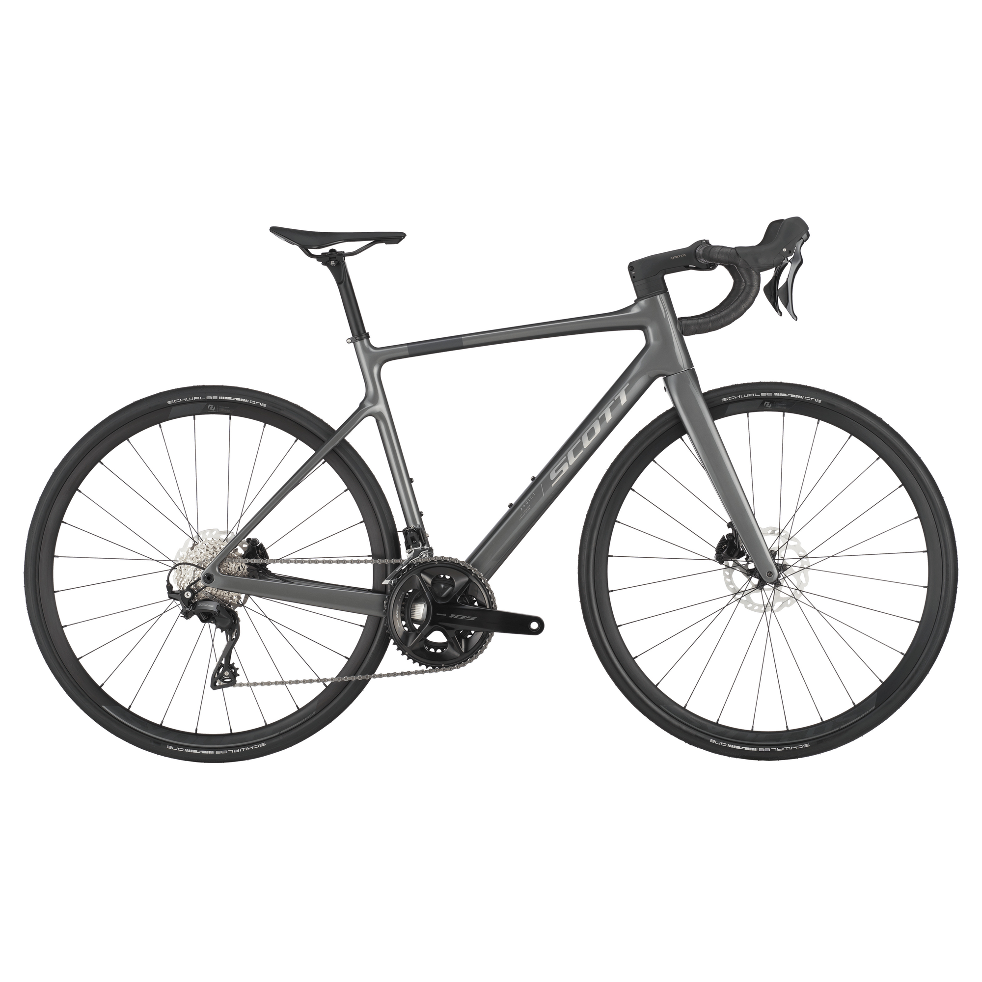 Scott Addict 50 2025 - Shimano 105 2x12sp - Syncros RP2.0 - 029 / XS / mineral grey