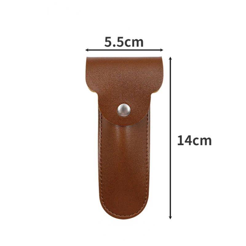 New Adjustable Safety Razor for Men with 5 Titanium Coated Blades Folding Shaving Double Edge Classic Design