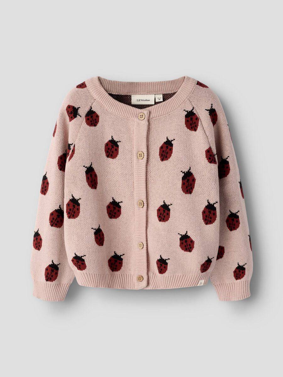 Lil'atelier | Lulio knit vest - Misty rose - 116
