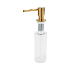 Secher F049 sæbedispenser, messing pvd