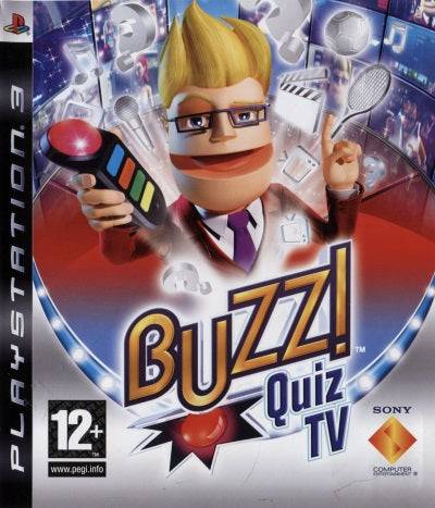 PS3 - Buzz!: Quiz TV (På Svenska) (Beg)