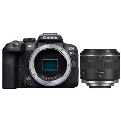 Canon EOS R10 Body + RF 24mm f/1.8 Macro IS STM