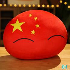 10 cm Country Ball Plyschleksak Polandball hange Countryball 1(Kina smil)