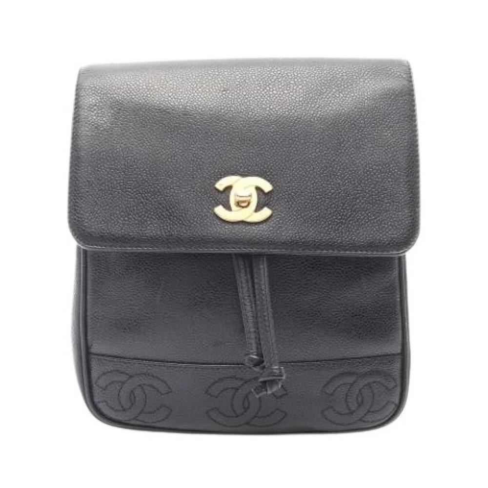 Chanel Vintage - Pre-owned Vintage Ryggsäck Vintage - Dam - ONE Size - Läder