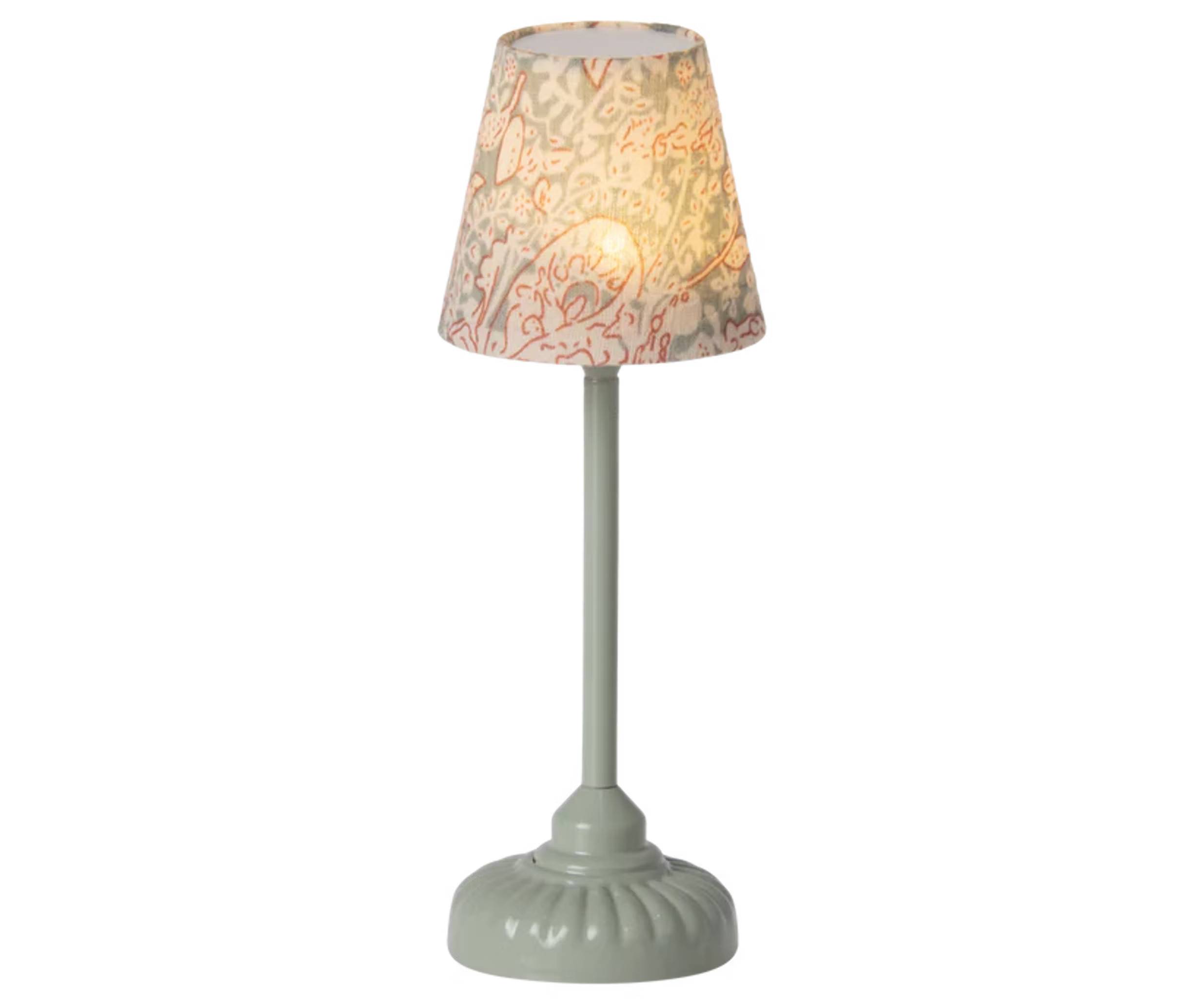 Vintage golvlampa, mint, Maileg