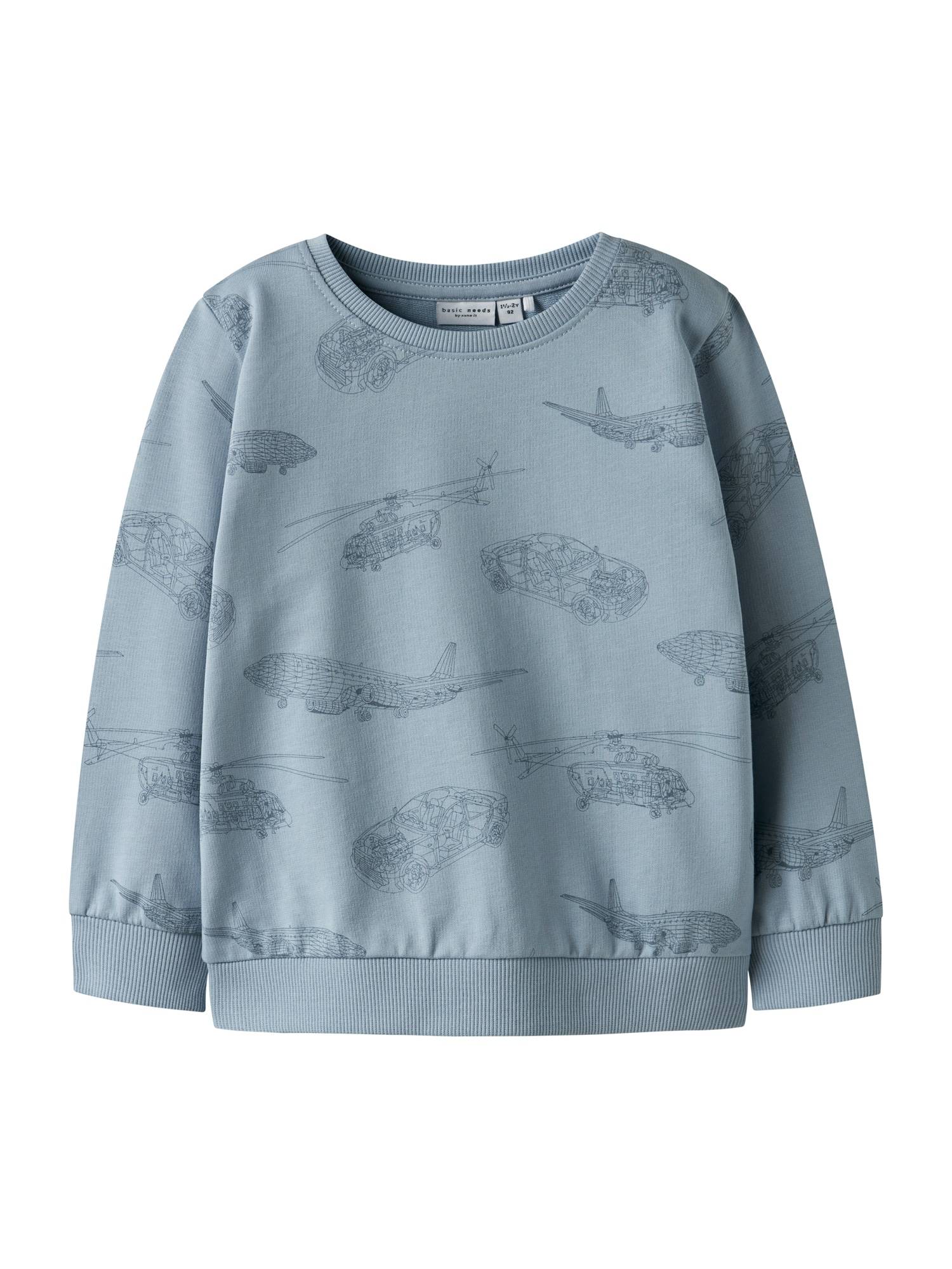 NAME IT Sweatshirt 'NMMVaron'  navy / opal