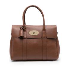 Mulberry - totebag med vridlås - dam - kalvskinn - one size - Brun