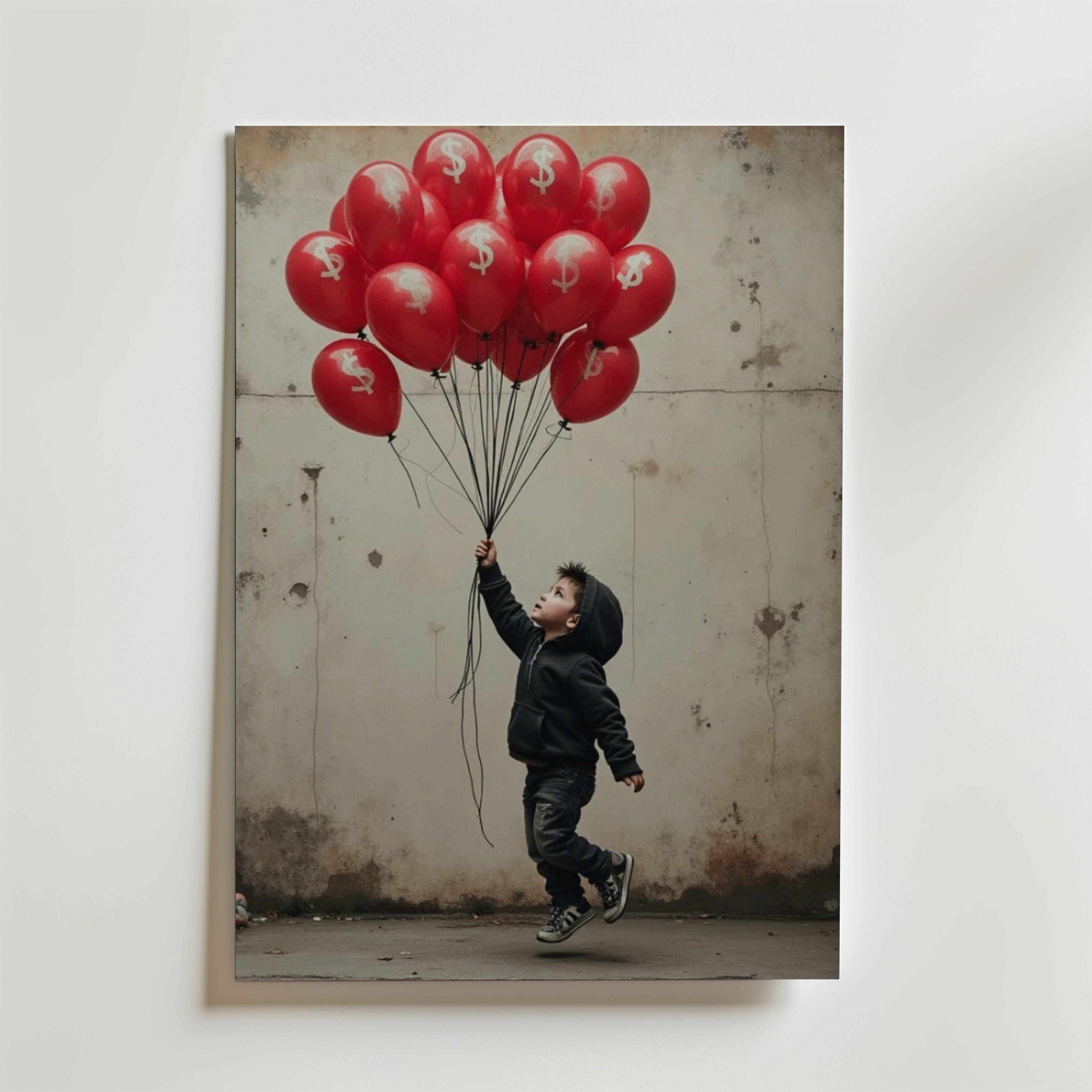 Dreams for Sale Poster - Premium Canvas 50x70 cm