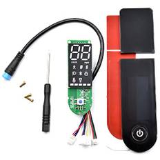 myBESTscooter - BLE-Dashboard-Platine LED-Anzeige für Xiaomi 1S Pro und Pro2 Elektroroller (4 Kabel, kompatibel mit rechtem Bremshebel)