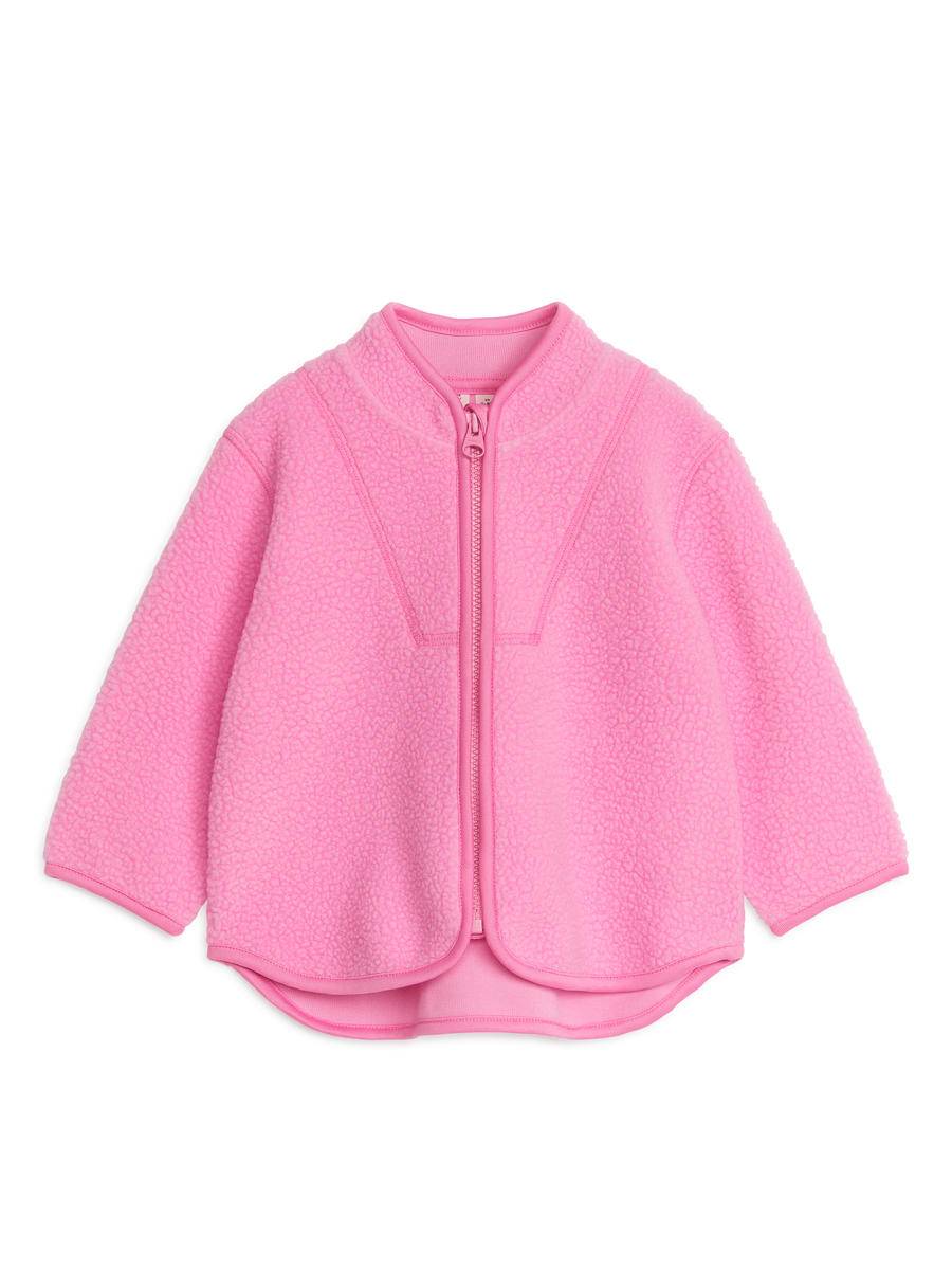 ARKET Fleece Jacket -Pink, 74/80