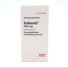 Kaleorid depottabletter- Fri fragt over 249