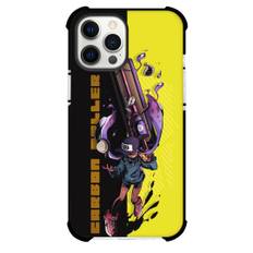 Splatoon Agent 3 Purple Case For iPhone Samsung Galaxy Pixel OnePlus Vivo Xiaomi Asus Sony Motorola Nokia - Agent 3 Purple Black Yellow Background