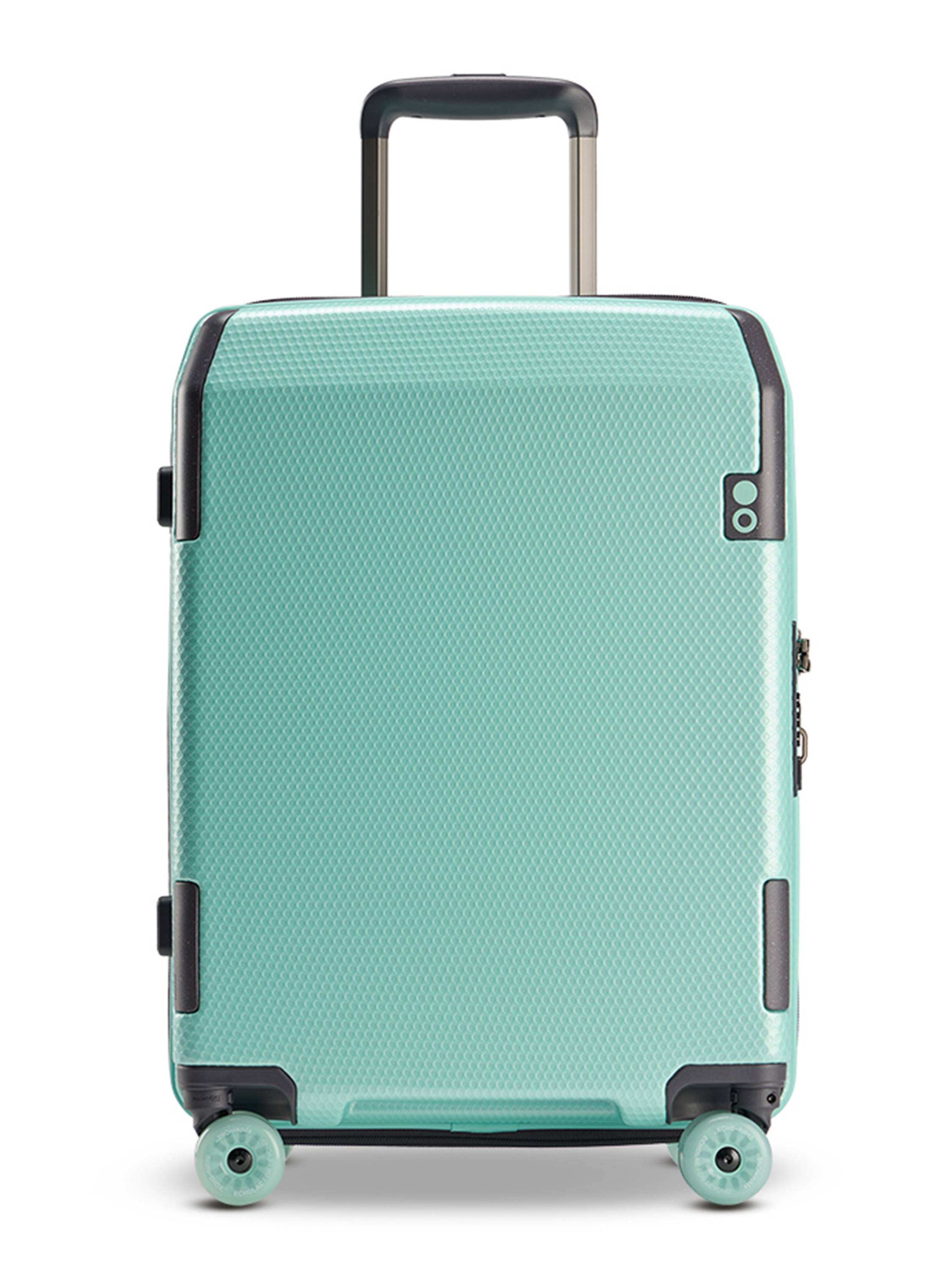 Echolac Logic Pro 4 hjul Kabinetrolley 55 cm med strækfold  Blå