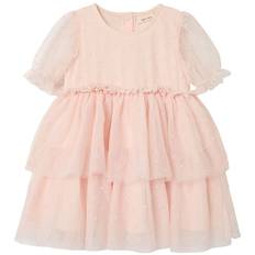 Lil' Atelier Kjole - NmfFrilla - Tyl - Peach Blush - Lil Atelier - 4 år (104) - Kjole