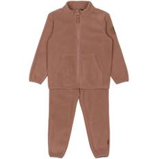 Mikk-line - Recycled fleece sæt - Rosa - str. 6 år/116 cm