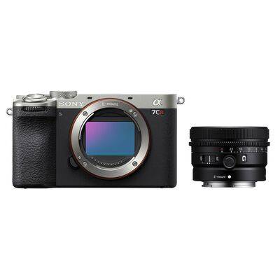 Sony Alpha 7C R (ILCE-7CR) + SEL 40mm f/2.5 G  silver